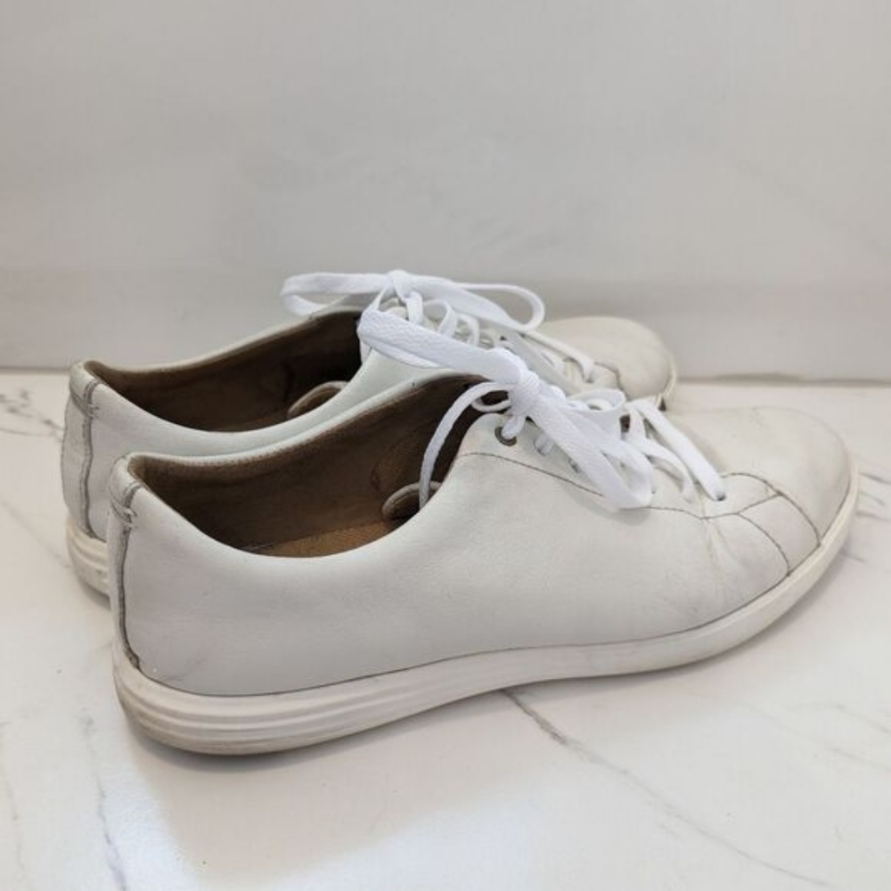 Cole Haan Men's Grand OS White Leather Crosscourt Sneakers 11